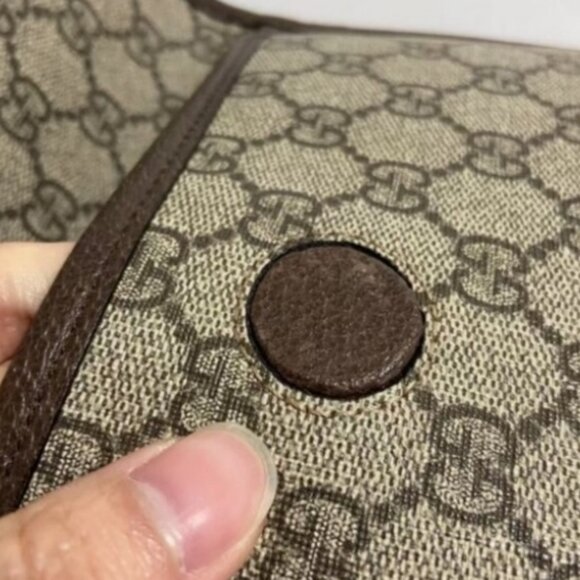 Gucci GG Canvas Crossbody, Web Strap - Picture 5 of 6